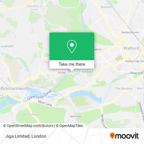 Jiga Limited map