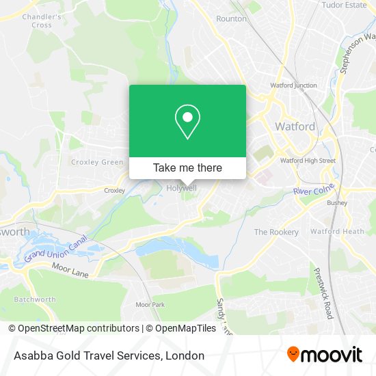 Asabba Gold Travel Services map