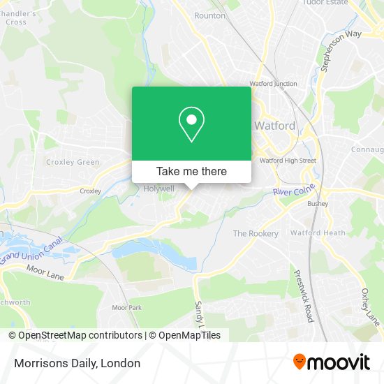 Morrisons Daily map