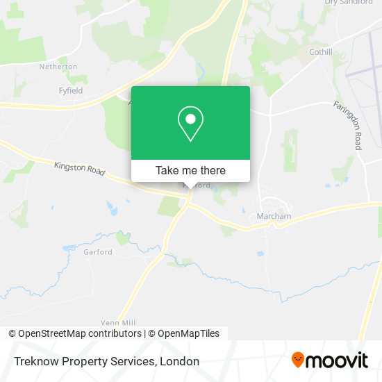 Treknow Property Services map