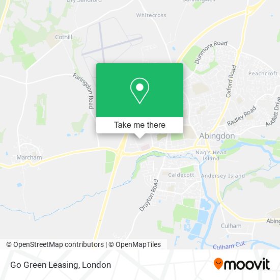 Go Green Leasing map