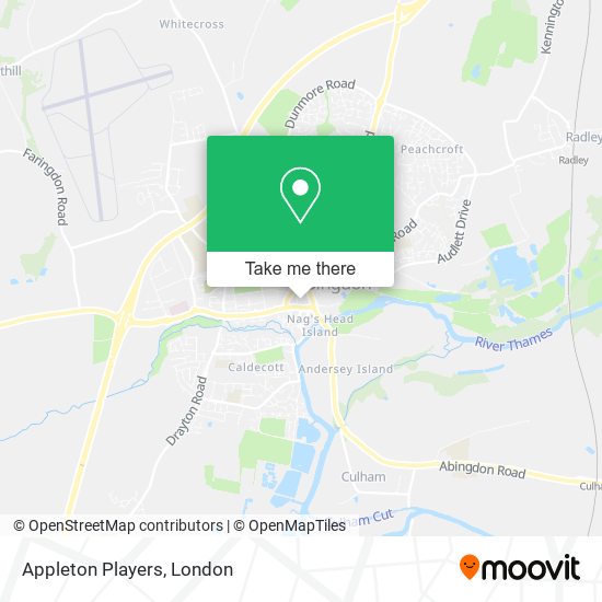 Appleton Players map