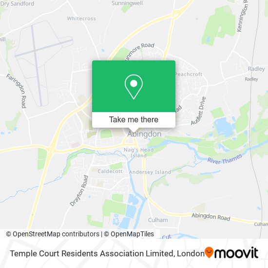 Temple Court Residents Association Limited map