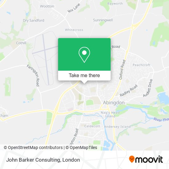 John Barker Consulting map