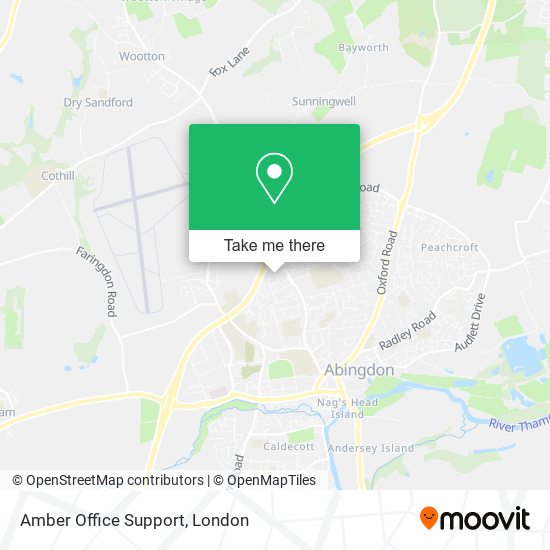 Amber Office Support map