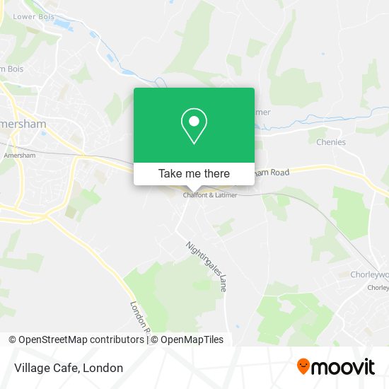 Village Cafe map