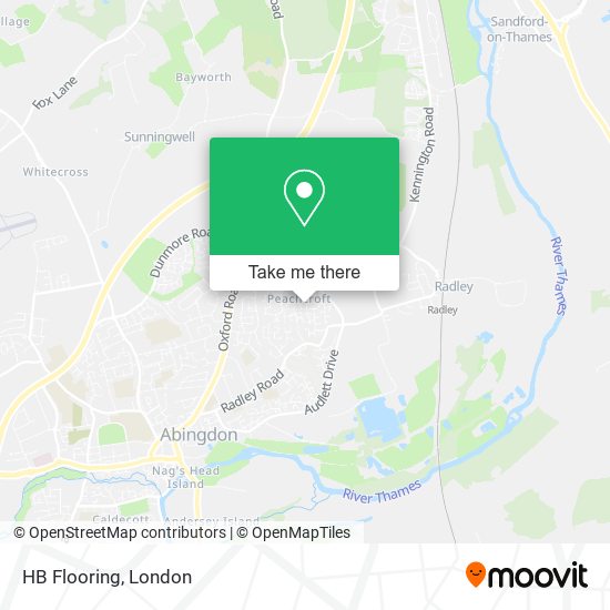 HB Flooring map