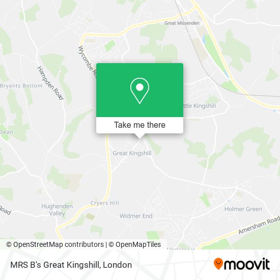 MRS B's Great Kingshill map