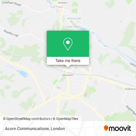 Acorn Communications map