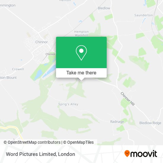 Word Pictures Limited map
