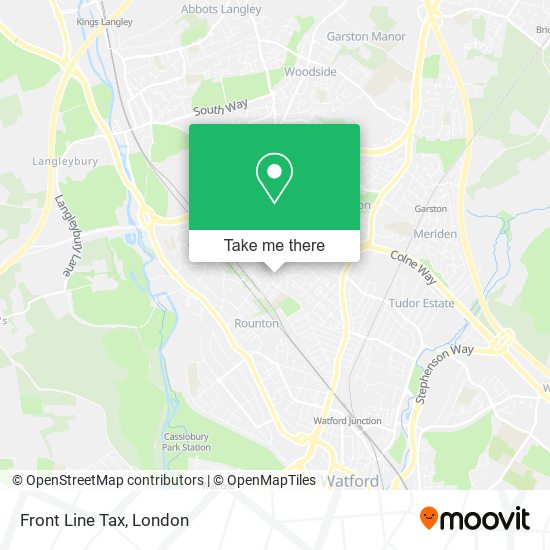 Front Line Tax map