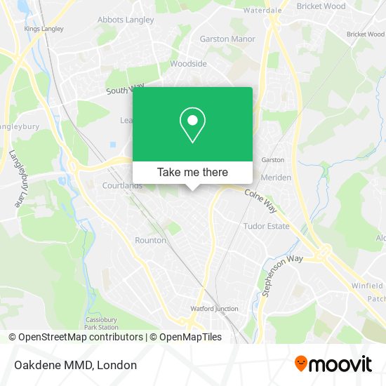 Oakdene MMD map
