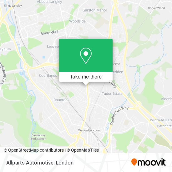 Allparts Automotive map