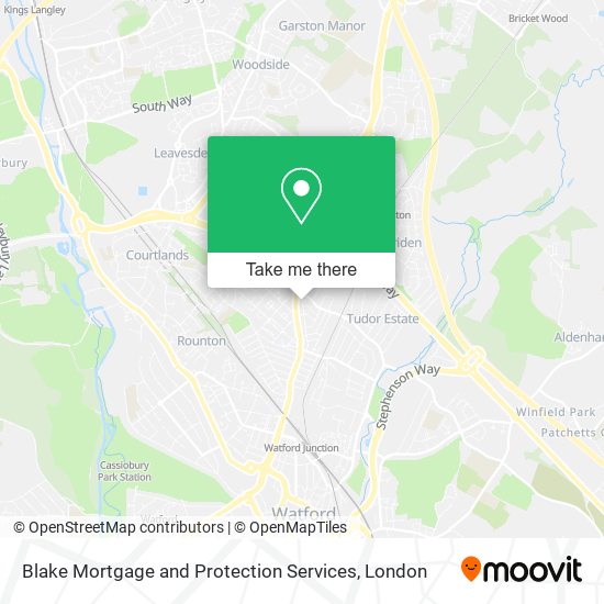 Blake Mortgage and Protection Services map