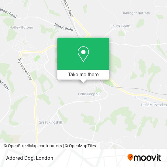Adored Dog map