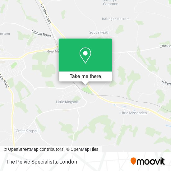 The Pelvic Specialists map