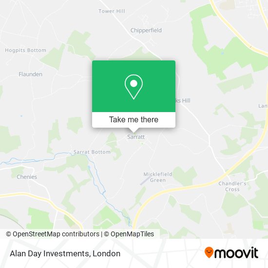 Alan Day Investments map