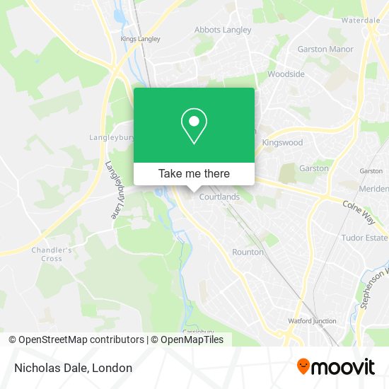 Nicholas Dale map