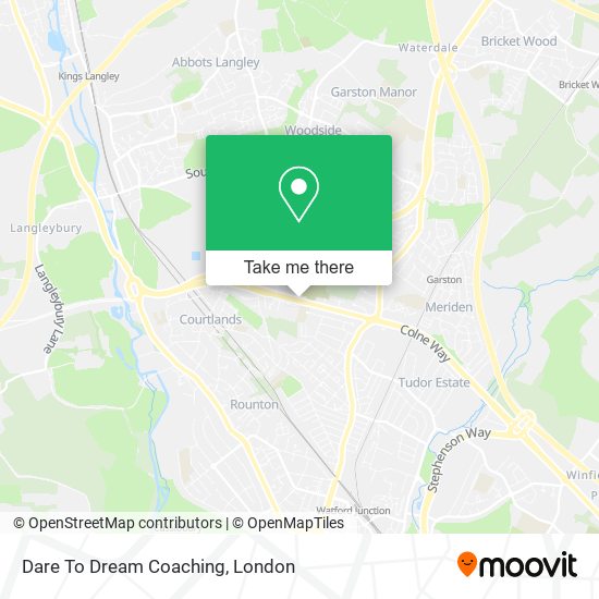 Dare To Dream Coaching map