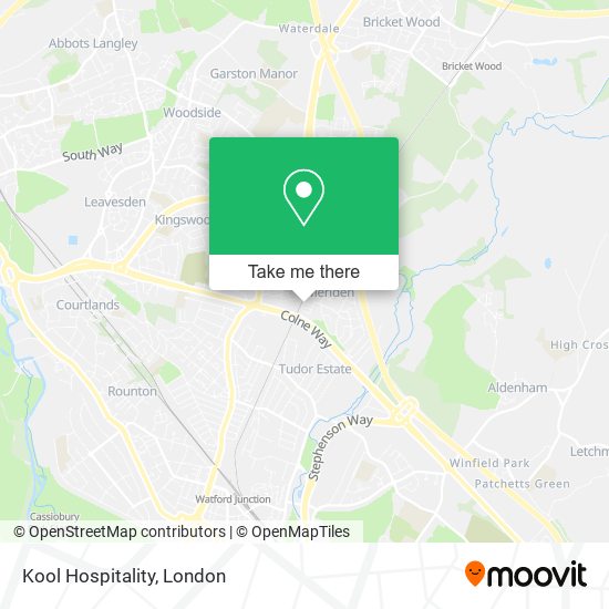 Kool Hospitality map