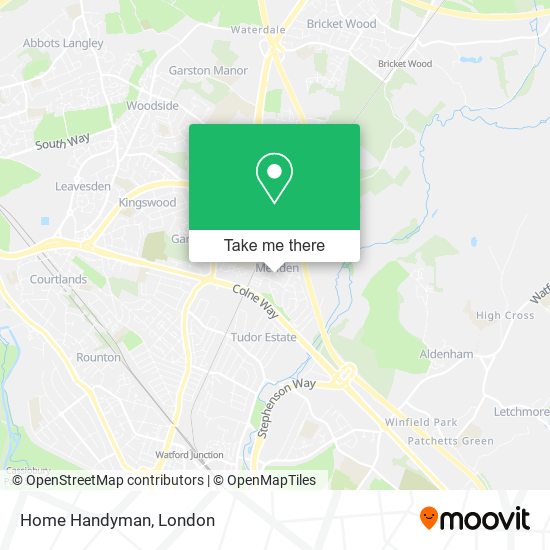 Home Handyman map