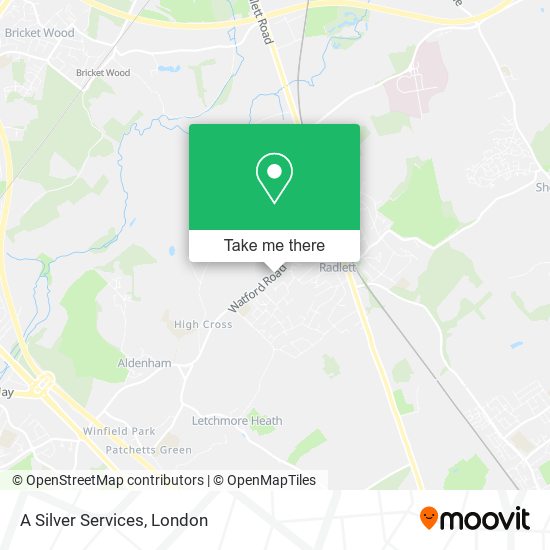 A Silver Services map