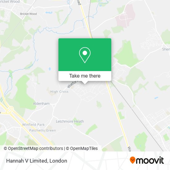 Hannah V Limited map