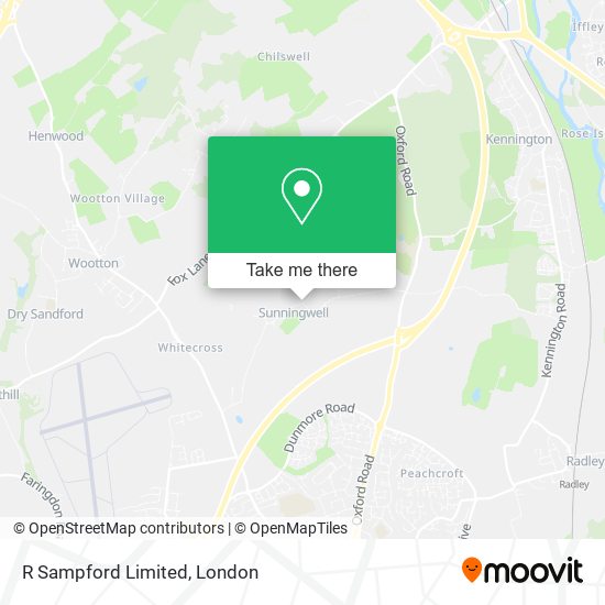 R Sampford Limited map