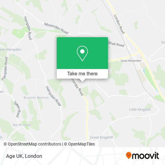 Age UK map