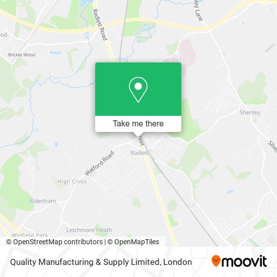 Quality Manufacturing & Supply Limited map