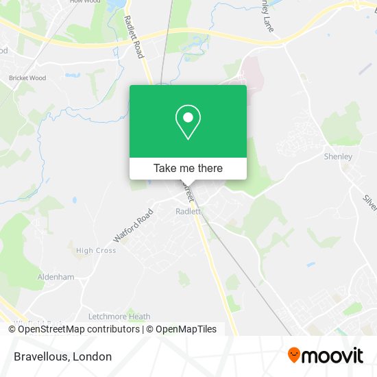 Bravellous map