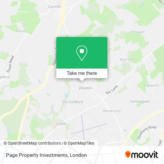 Page Property Investments map