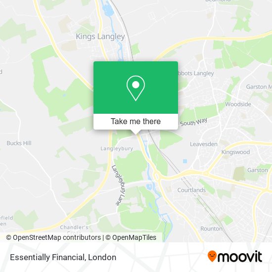 Essentially Financial map