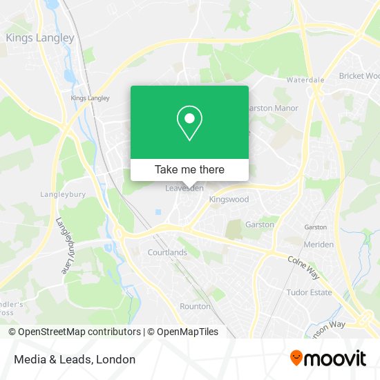Media & Leads map