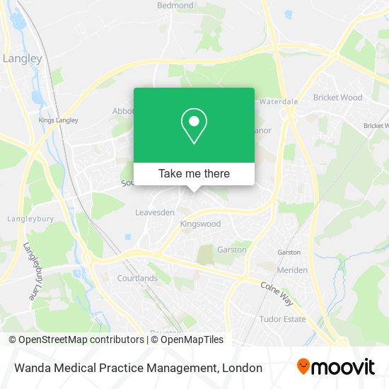 Wanda Medical Practice Management map