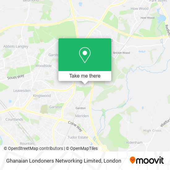Ghanaian Londoners Networking Limited map