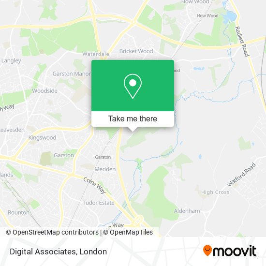 Digital Associates map