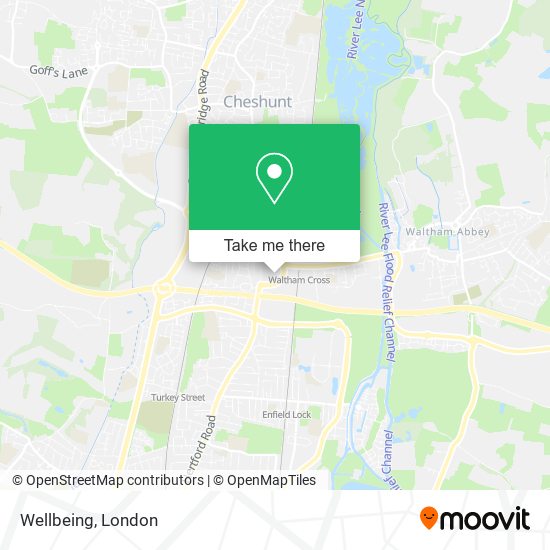 Wellbeing map