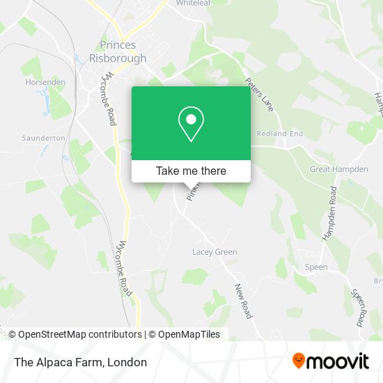 The Alpaca Farm map