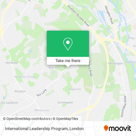 International Leadership Program map
