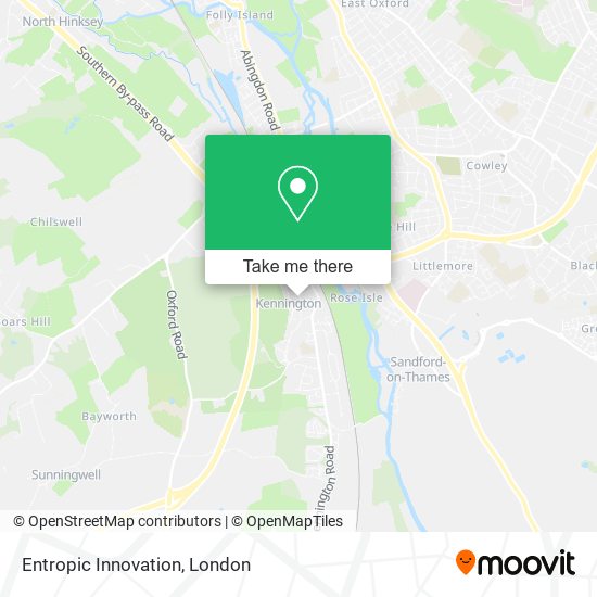 Entropic Innovation map