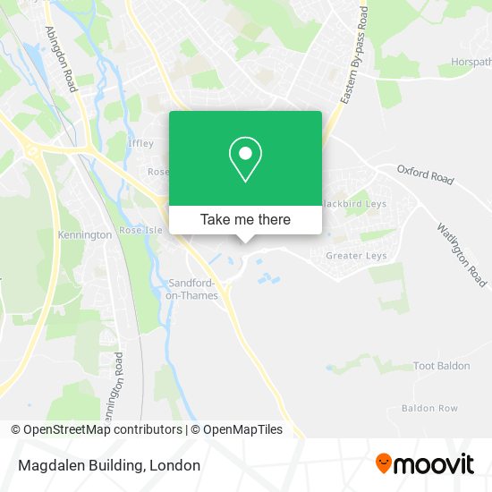 Magdalen Building map