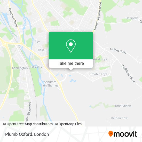 Plumb Oxford map