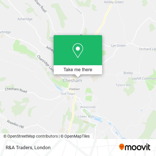 R&A Traders map