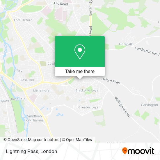 Lightning Pass map
