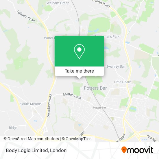 Body Logic Limited map