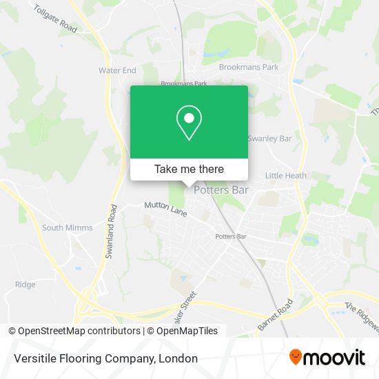 Versitile Flooring Company map