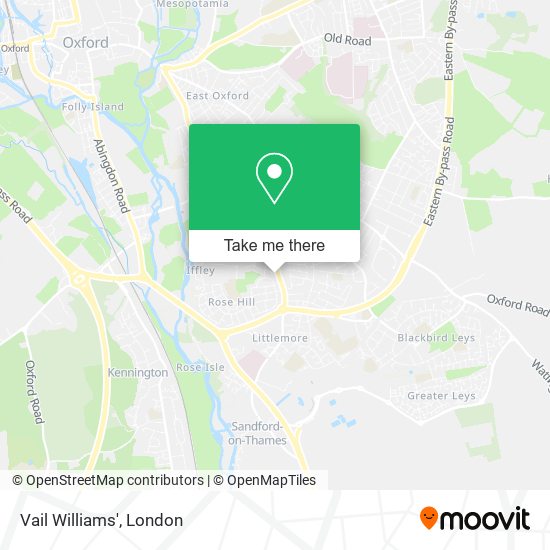 Vail Williams' map