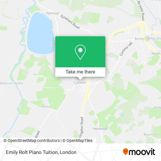 Emily Rolt Piano Tuition map