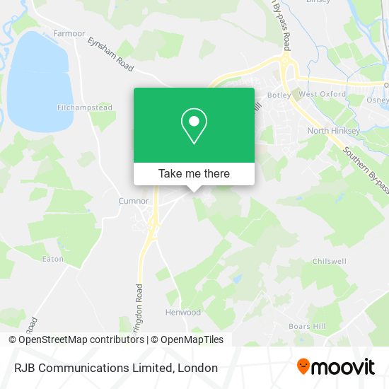 RJB Communications Limited map